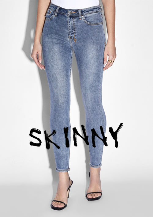 Spray On Denim Jeans