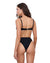 WOMENS  OFF-DUTY BIKINI BLACK RIB REGULAR BIKINI