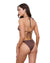 WOMENS  BADDIE TRIANGLE BIKINI CHOCOLATE BIKINI