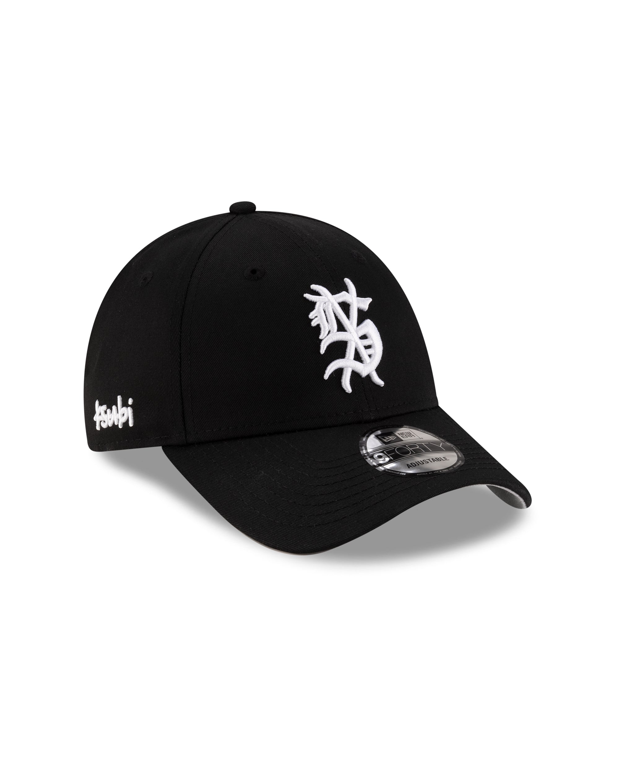 KSUBI X NEW ERA 9FORTY CAP BLACK HEADWEAR