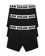 ROYALTY BOXER BRIEF 3 PACK BLACK UNDERWEAR
