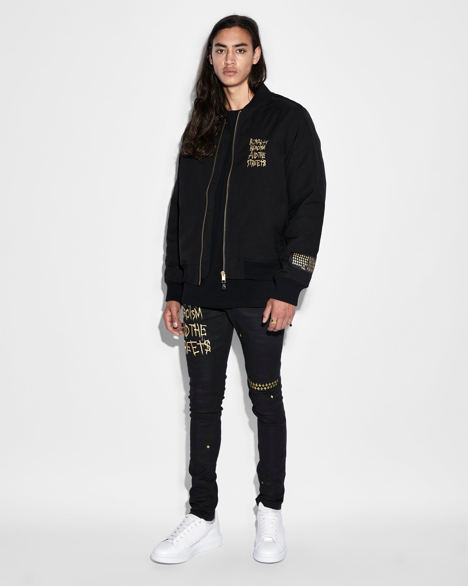 KSUBI 23 BOMBER JACKET JET BLACK