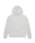 MENS 4 X 4 BIGGIE HOODIE GREY MARLE FLEECE
