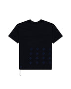 MENS 4X4 PAISE BIGGIE SS TEE COBALT BLACK TEES