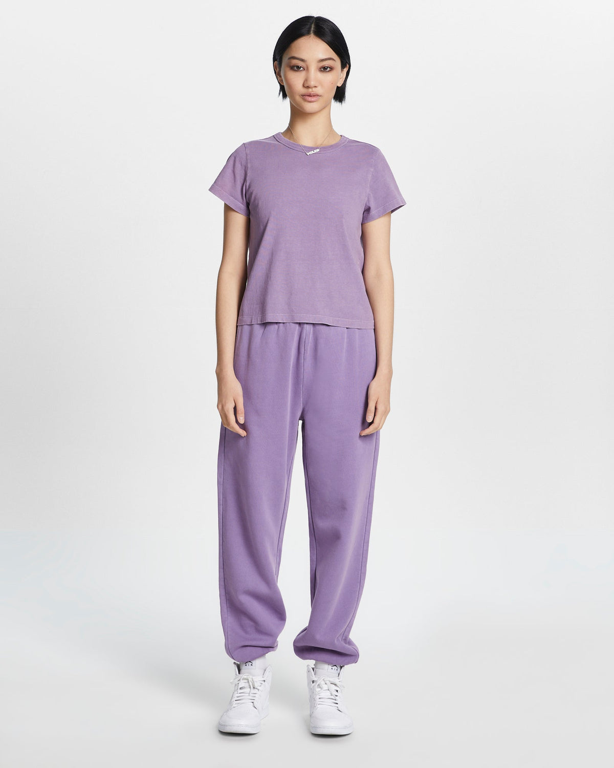 WOMENS 3 X 4 MINI TEE LILAC TEES