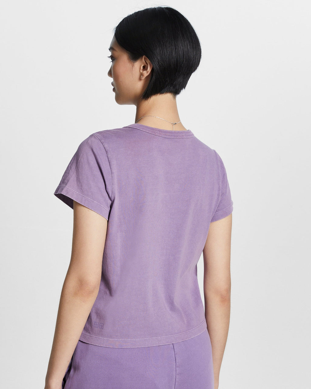 WOMENS 3 X 4 MINI TEE LILAC TEES