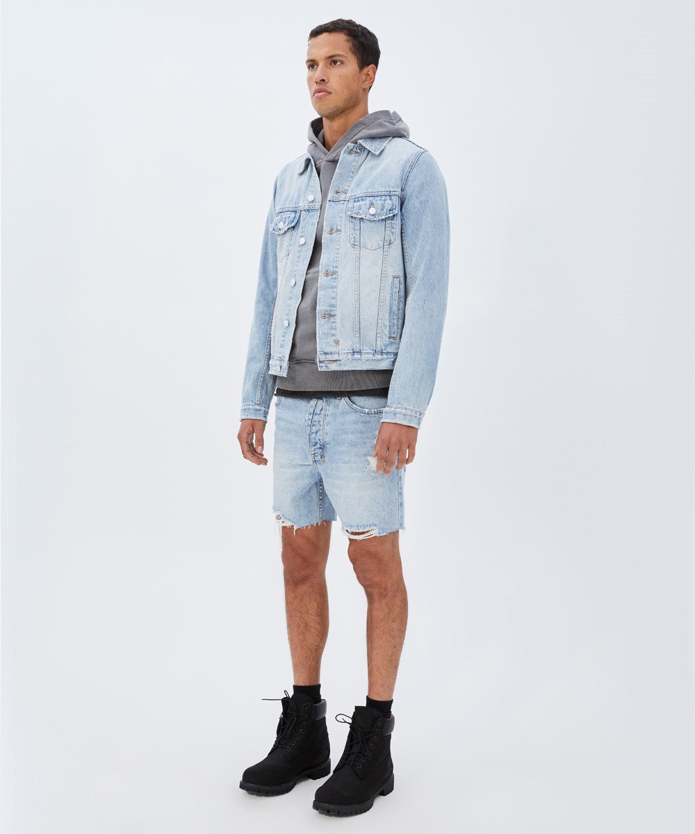 Mens Classic Jacket Karma Regular Jackets - Denim