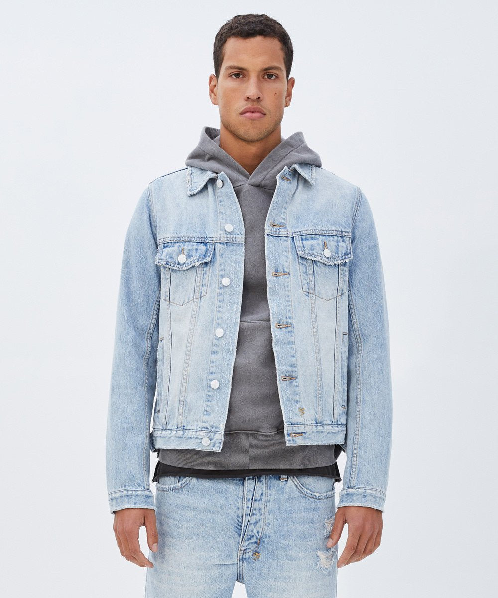 Mens Classic Jacket Karma Regular Jackets - Denim