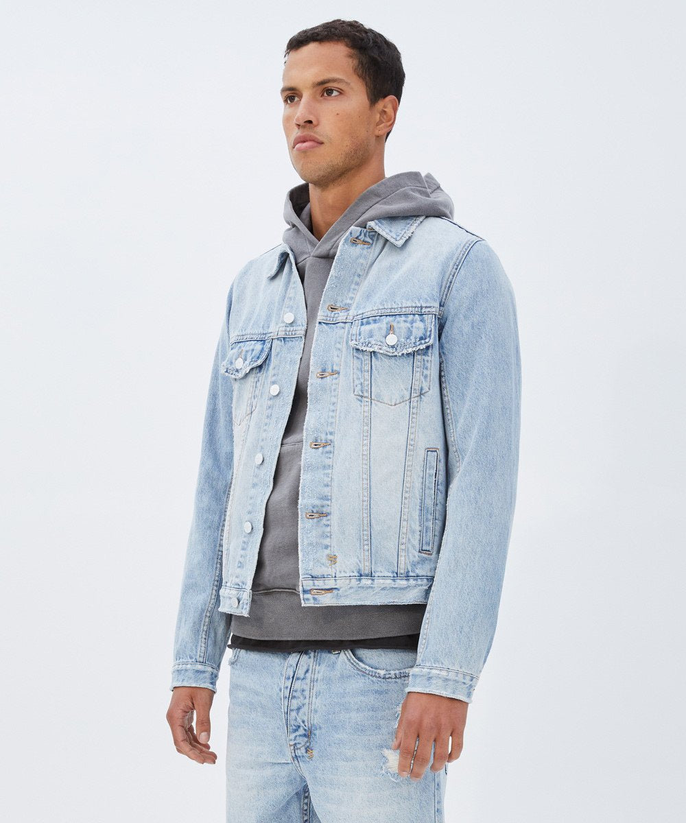 Mens Classic Jacket Karma Regular Jackets - Denim