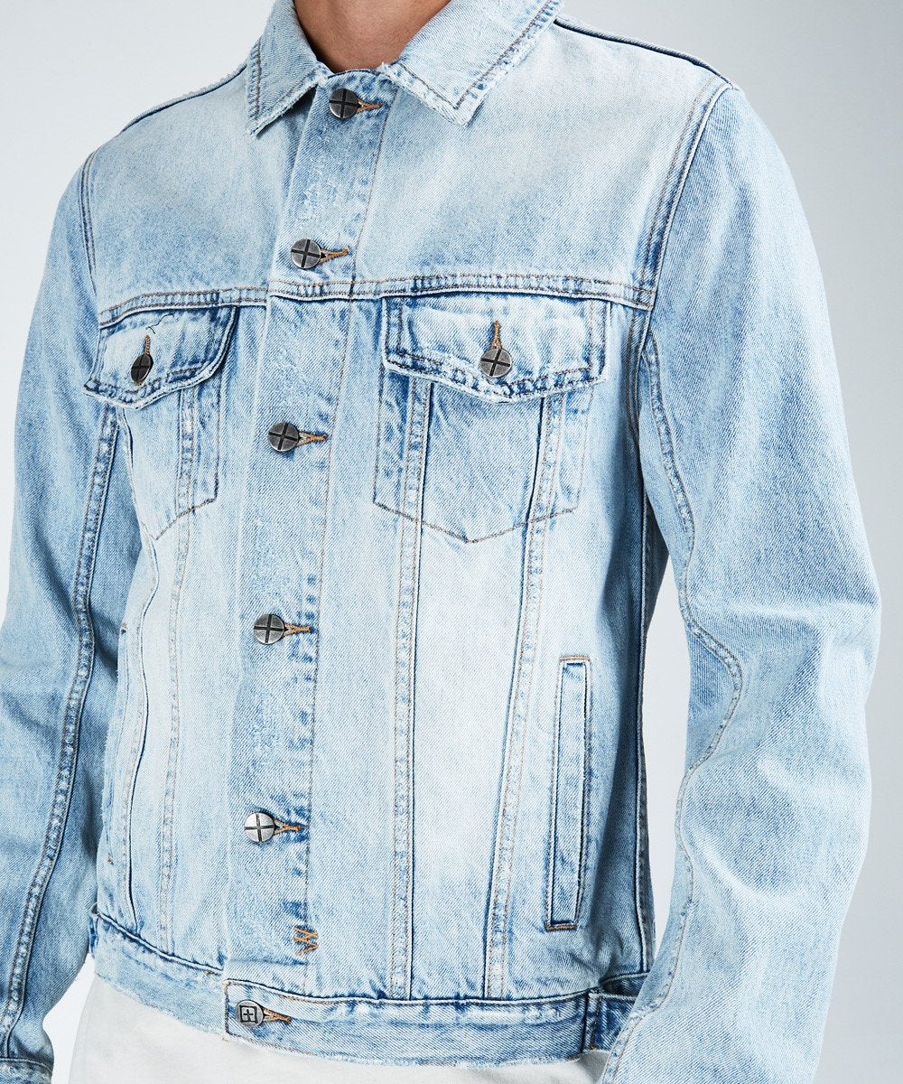 Mens Classic Jacket Karma Regular Jackets - Denim