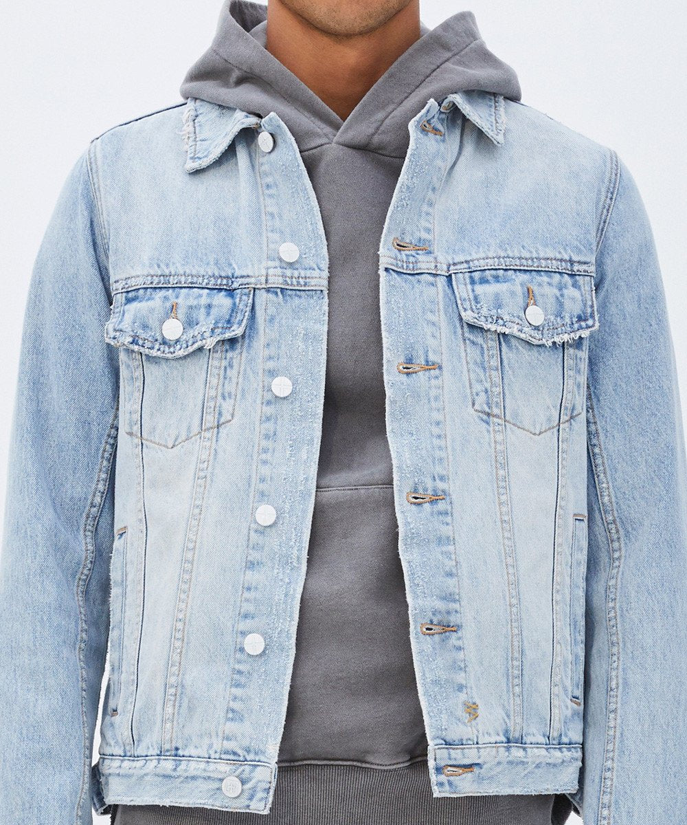 Mens Classic Jacket Karma Regular Jackets - Denim