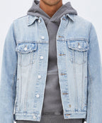 Mens Classic Jacket Karma Regular Jackets - Denim