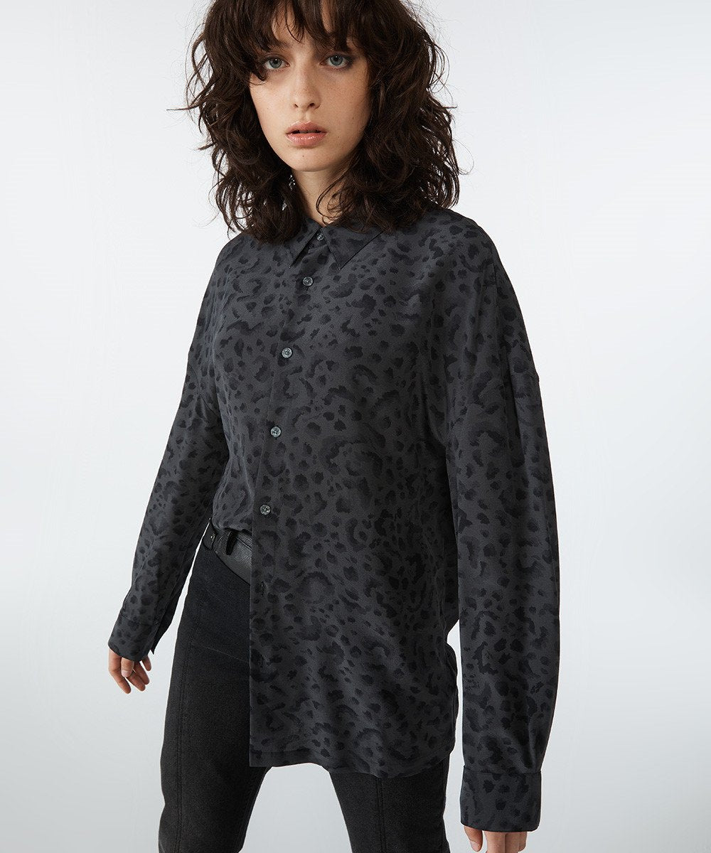 Womens Arkanum Ls Shirt Shirts - Grey