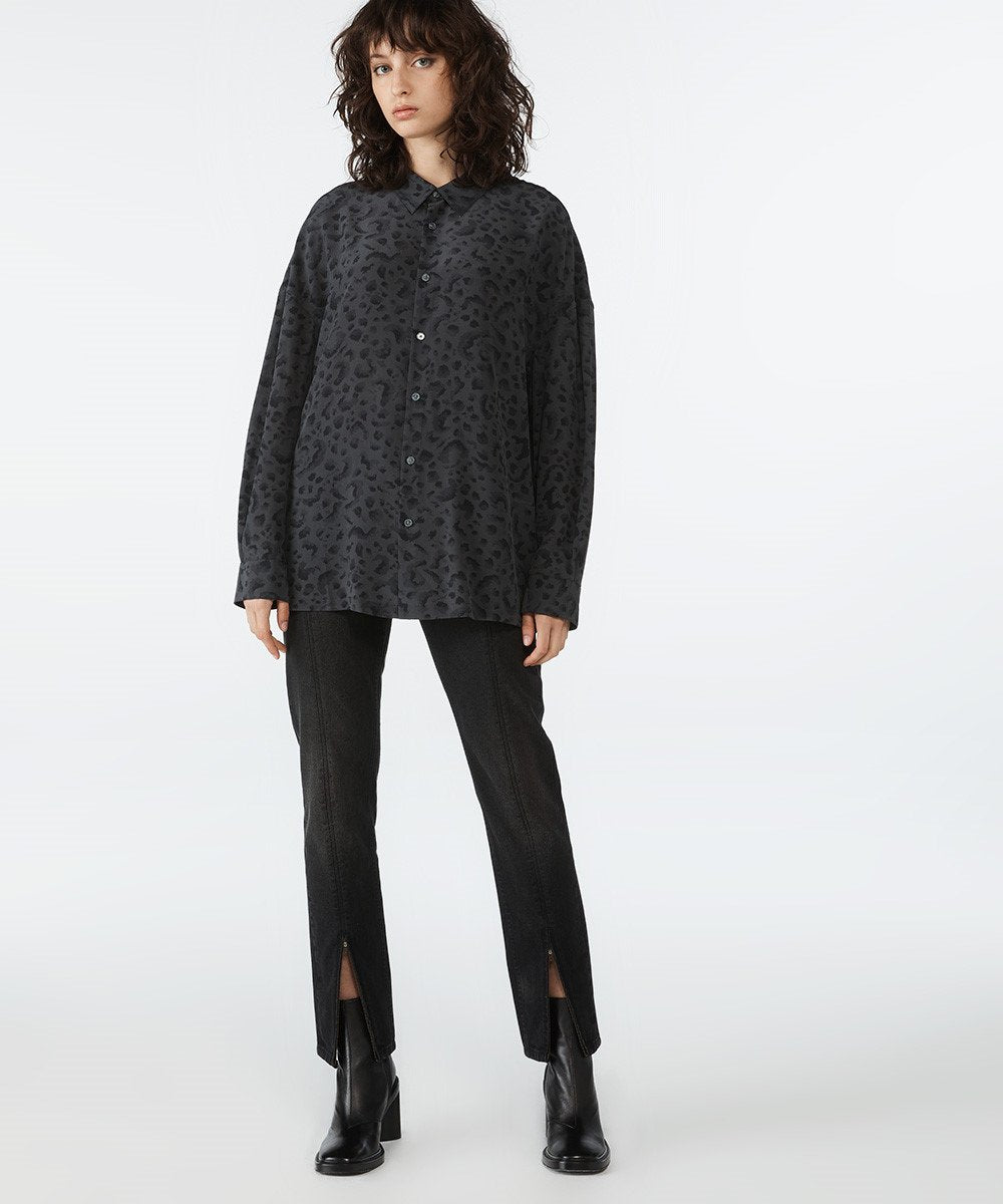 Womens Arkanum Ls Shirt Shirts - Grey