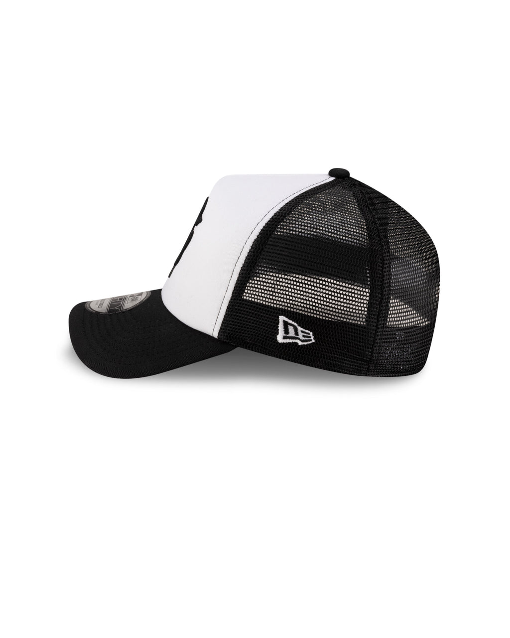 KSUBI X NEW ERA 9FORTY A-FRAME TRUCKER CAP BLACK/WHITE HEADWEAR