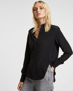 Womens Xzibit Shirt Black Relaxed Shirts - Black