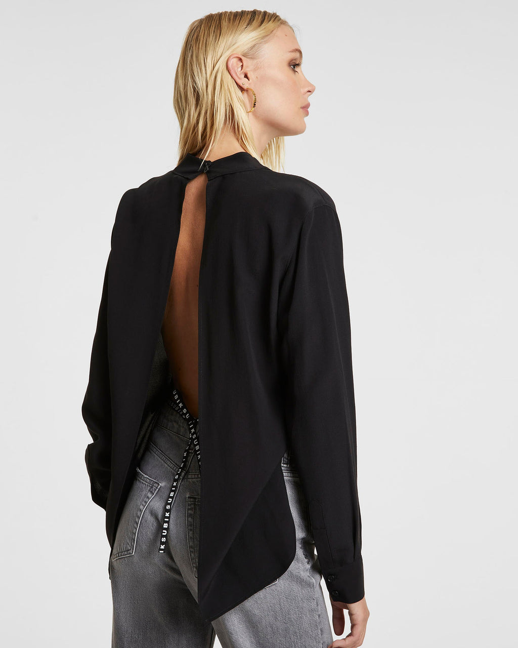 Womens Xzibit Shirt Black Relaxed Shirts - Black