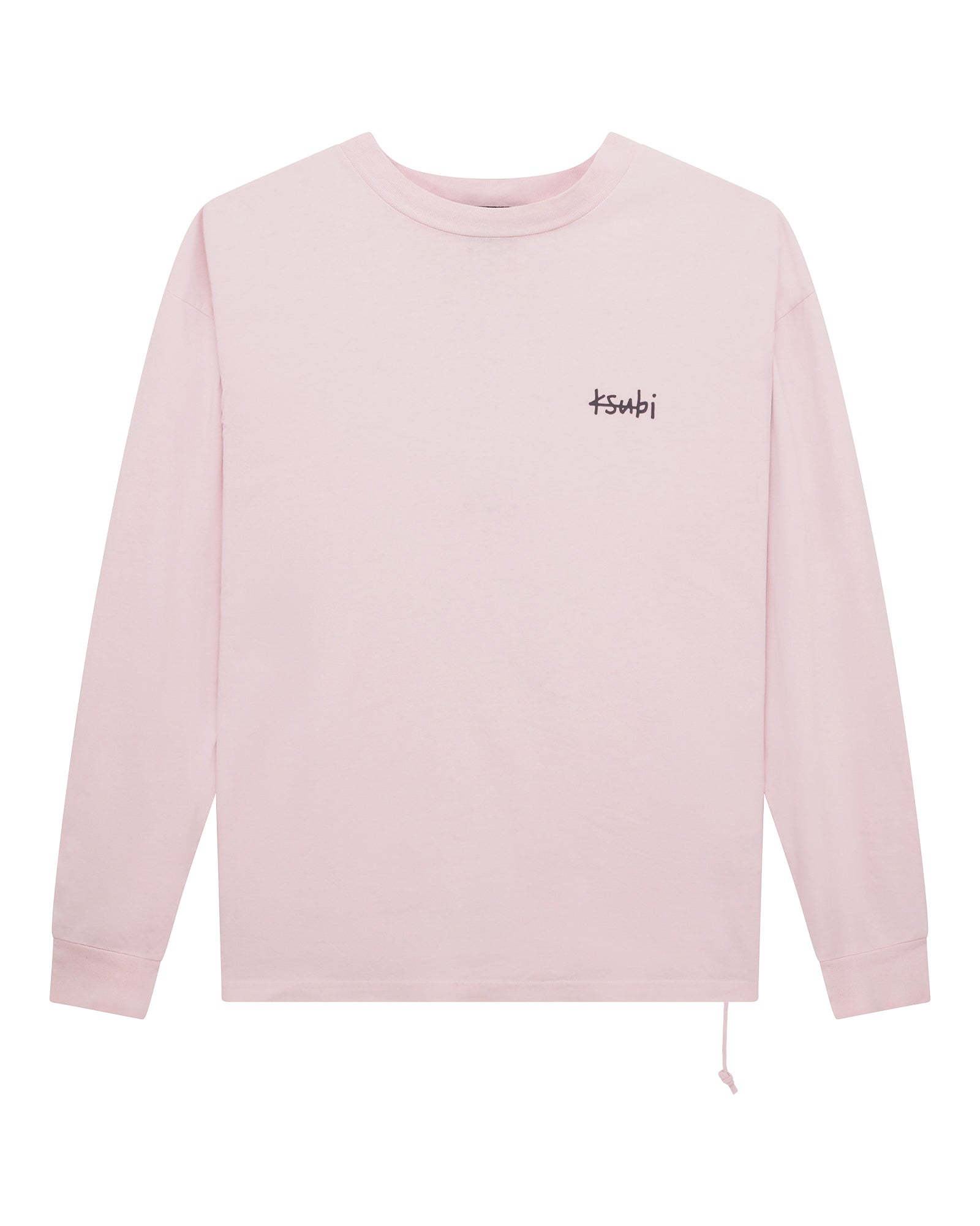 MENS  ALLDAY BIGGIE LS TEE ICE QUARTZ OVERSIZED TEES