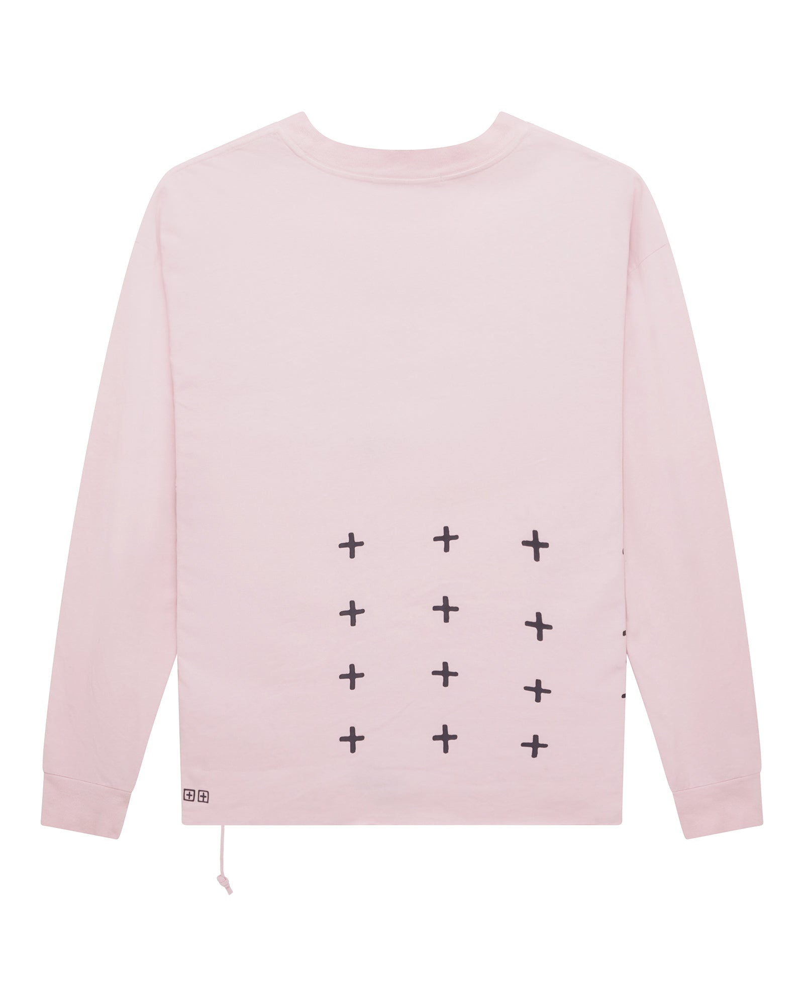 MENS  ALLDAY BIGGIE LS TEE ICE QUARTZ OVERSIZED TEES