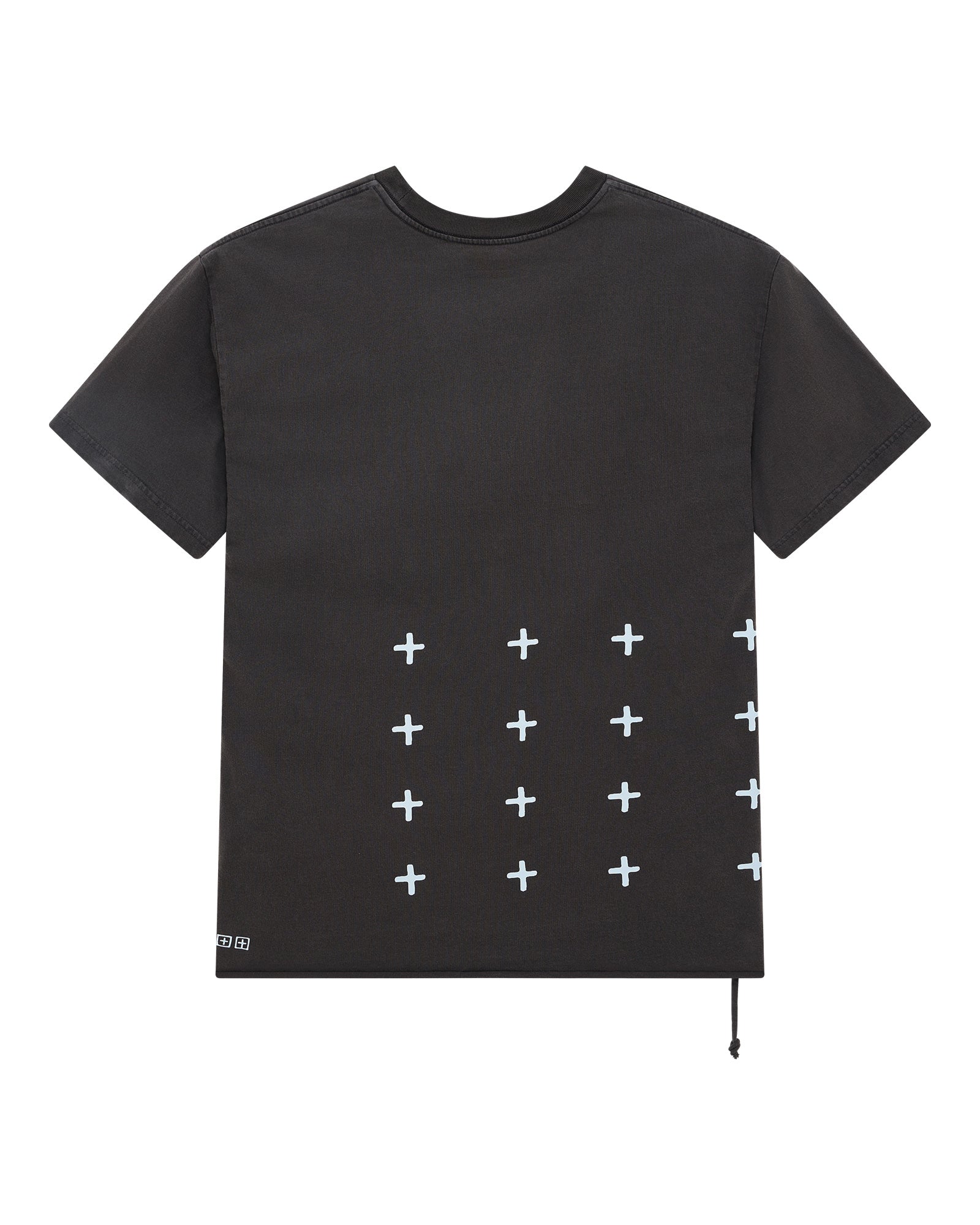 MENS  ALLDAY BIGGIE SS TEE FADED BLACK OVERSIZED TEES