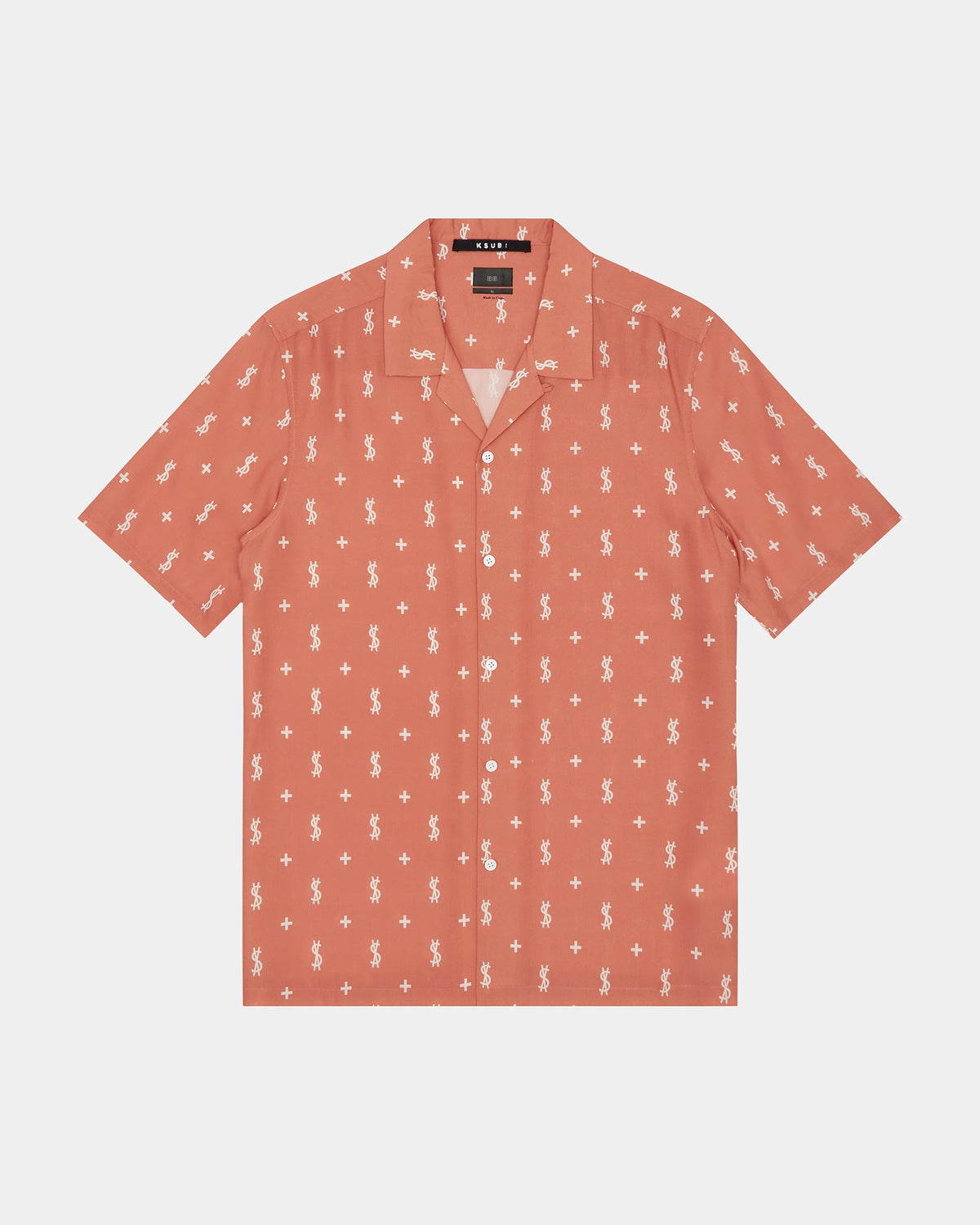 Mens Allstar Resort Ss Shirt Torch Regular Shirts - Red