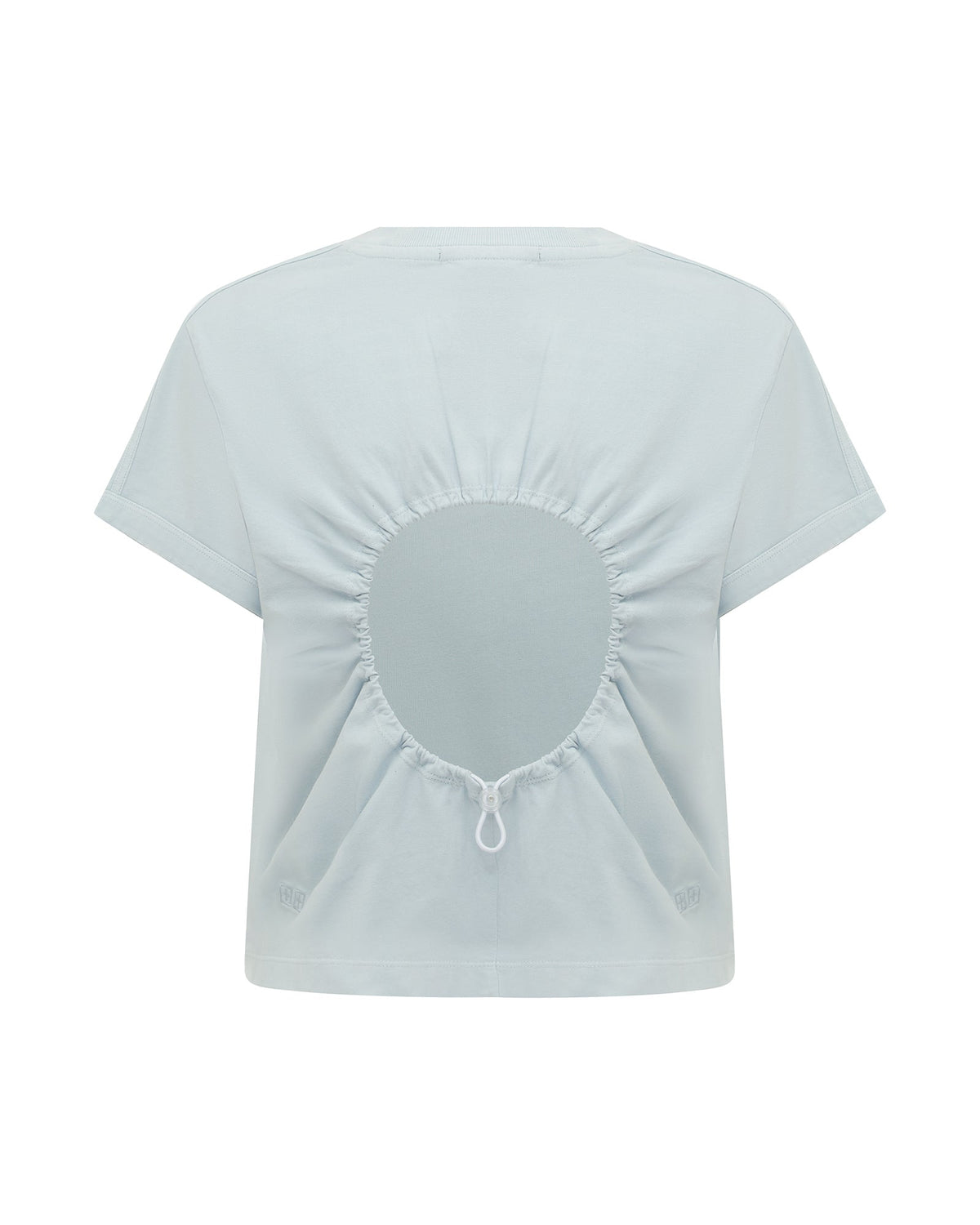 ART TRIP SHRUNKEN CUT OUT TEE ICE MIST