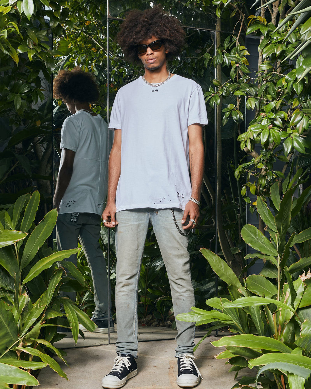 Mens Chitch Mechanik Slim Denim Jeans - Denim