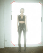 Womens Klub Pant Kut Out Black Skinny Pants - Black