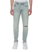 Mens Chitch Dune Etch Slim Denim Jeans - Denim