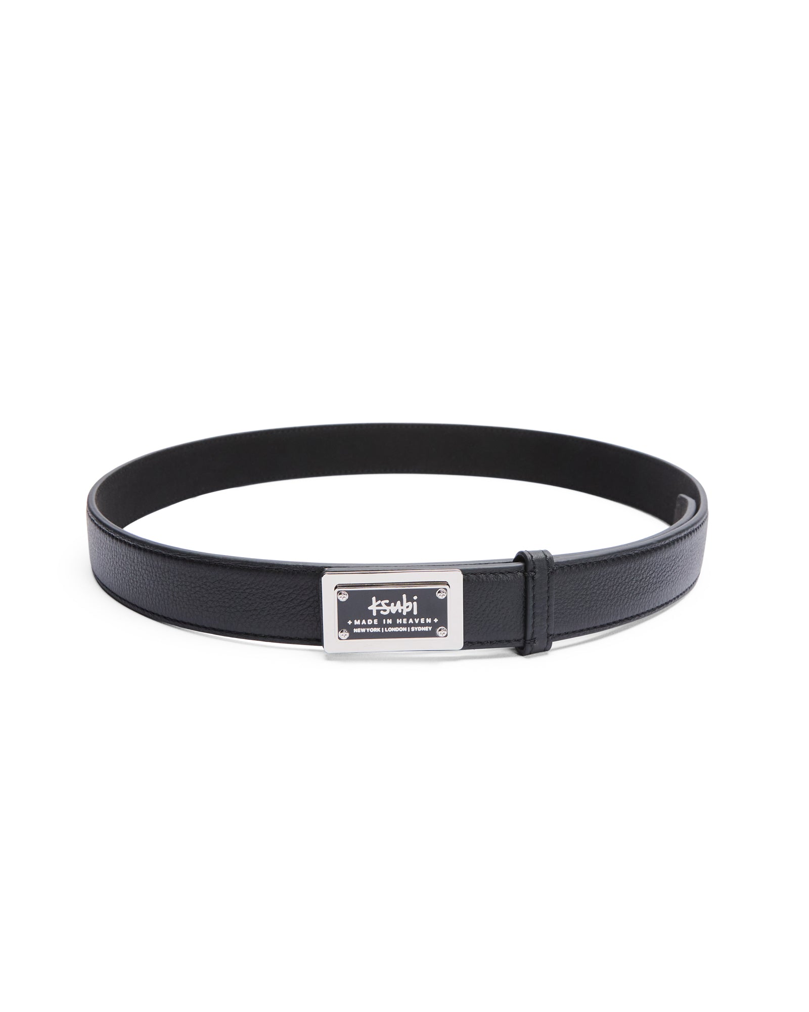 MADE IN HEAVEN BELT BLACK/ SILVER