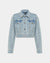 WOMENS  BILLIE JACKET DOVE LACED OVERSIZED JACKETS