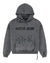 MENS  BLASTED EKCESS HOODIE RHINO OVERSIZED FLEECE