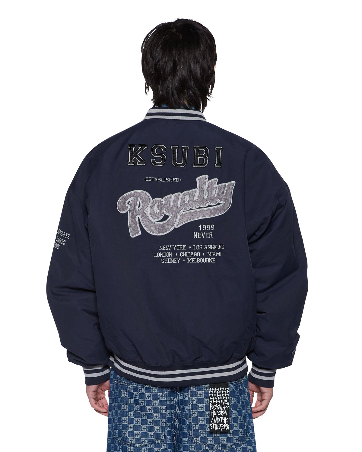ROYALTY MA-1 BOMBER NAVY