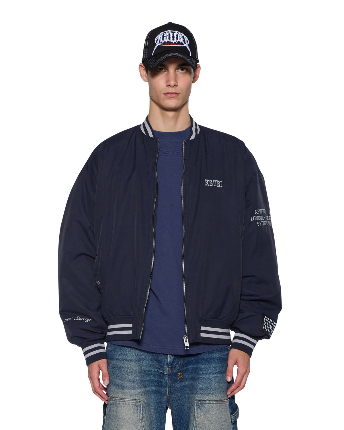 ROYALTY MA-1 BOMBER NAVY