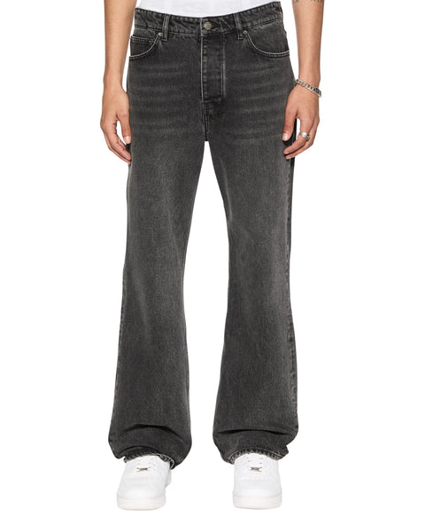 Mens Bronko Blakk Rokk Bootcut Denim Jeans | Ksubi ++