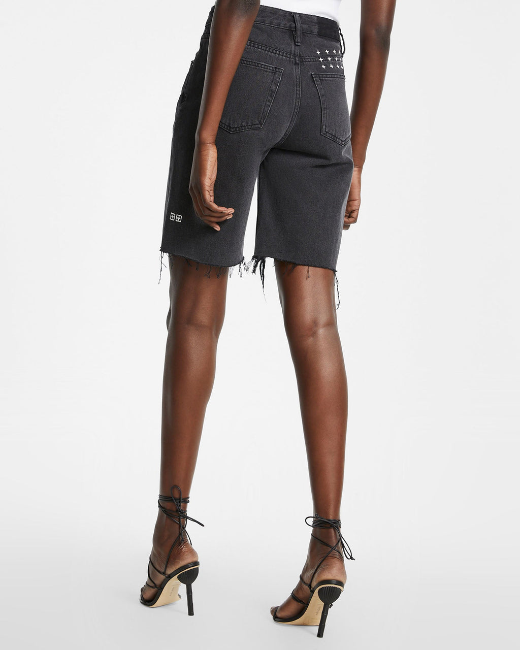 Womens Brooklyn Short Navana Relaxed Walkshorts - Black
