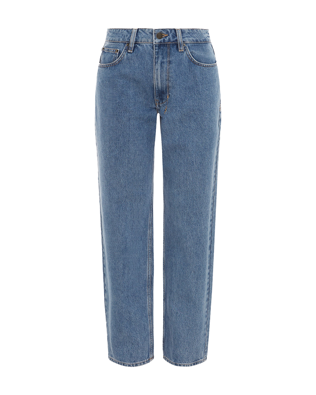 WOMENS  BROOKLYN HERITAGE STRAIGHT DENIM JEANS