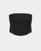 WOMENS BUSTIER EBONY LACED FASHION TOPS