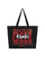  CHICAGO AND THE STREETS TOTE BLACK BAGS