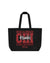  CHICAGO AND THE STREETS TOTE BLACK BAGS