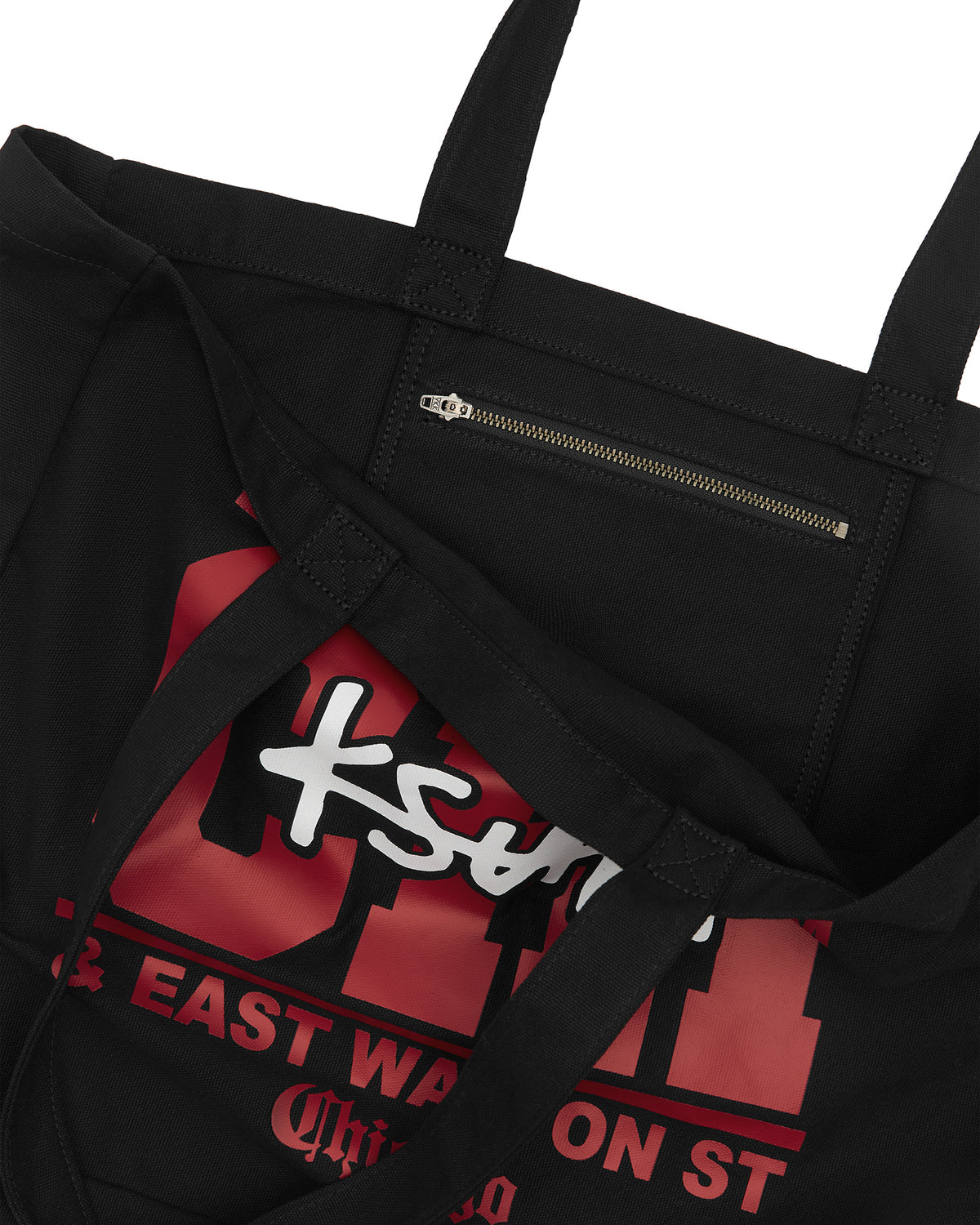 Chicago And The Streets Tote Black Bags - Black