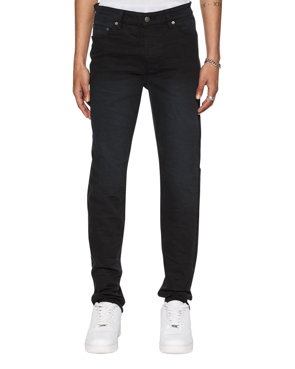 Mens Chitch Replica Slim Denim Jeans - Black