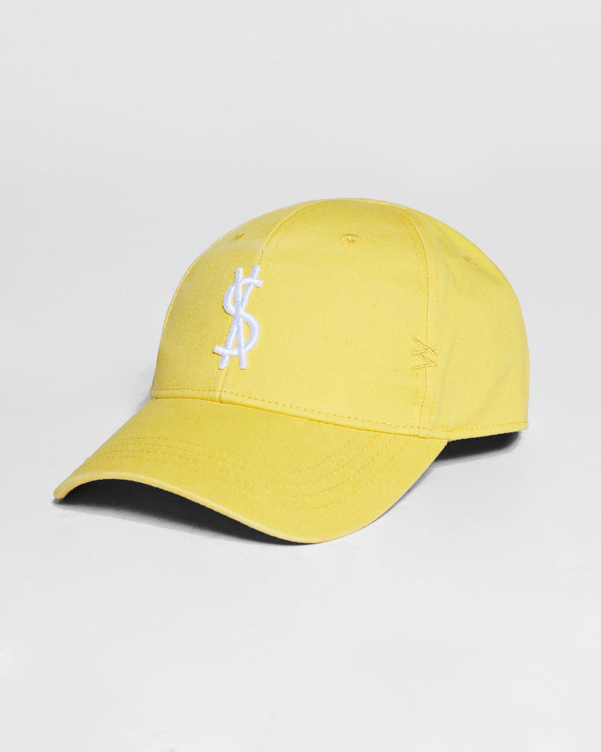 4 X 4 CROSS DOLLAR CAP YELLOW