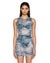 WOMENS  STUDIO MINI DRESS FITTED DRESSES