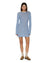 WOMENS  CRAWFORD LS DRESS ICE BLUE FITTED DRESSES