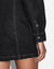 WOMENS  CUTOUT SHIRT DRESS MIDNIGHT RELAXED DRESSES