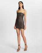 Womens Three Am Dress Leopard Fitted Dresses - Multi Colour