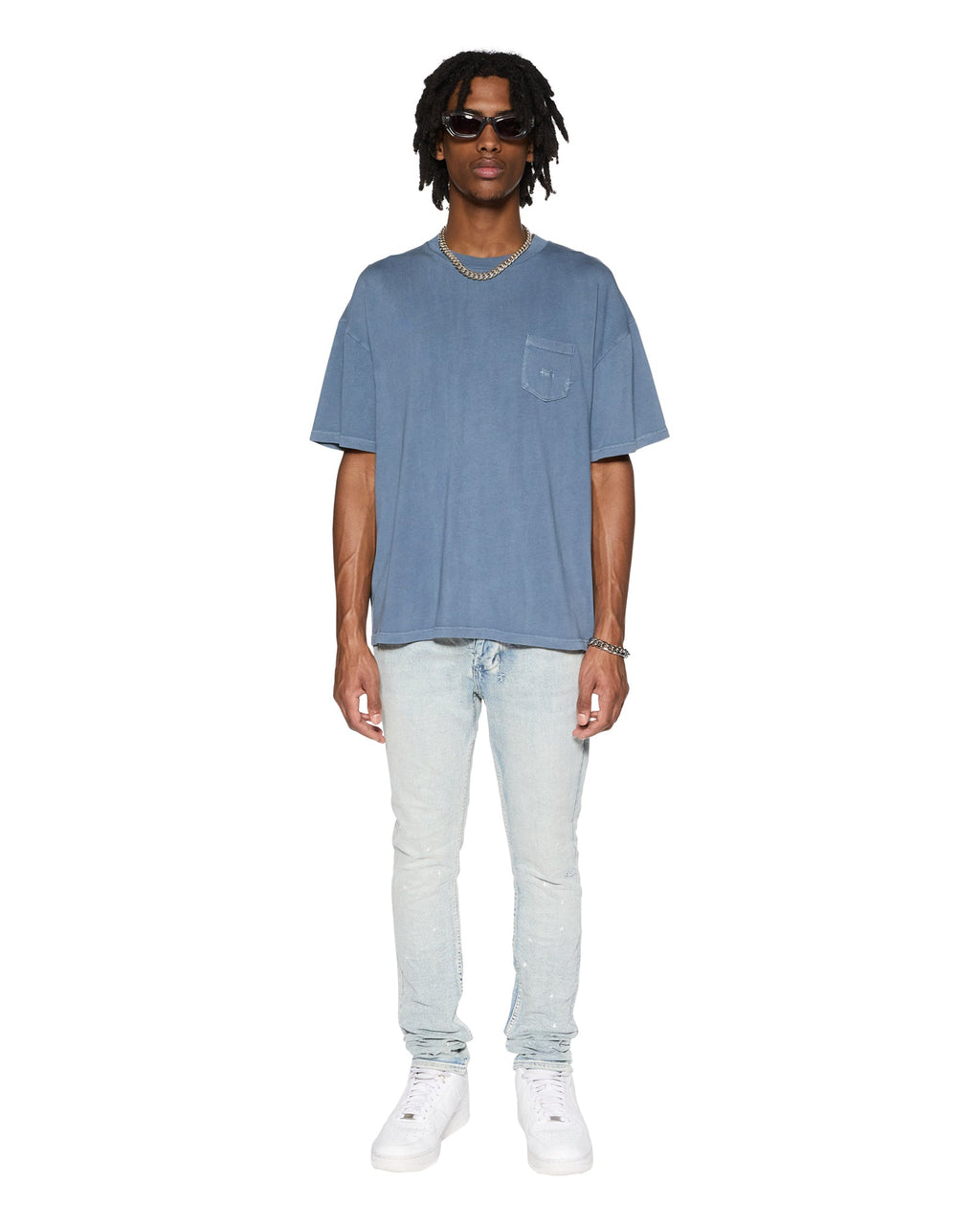 Mens Van Winkle Legacy Plus Skinny Denim Jeans - Denim