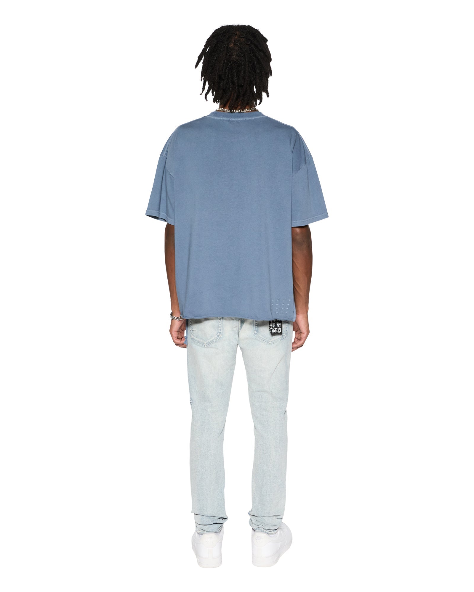 EST POCKET SS TEE DEEP END