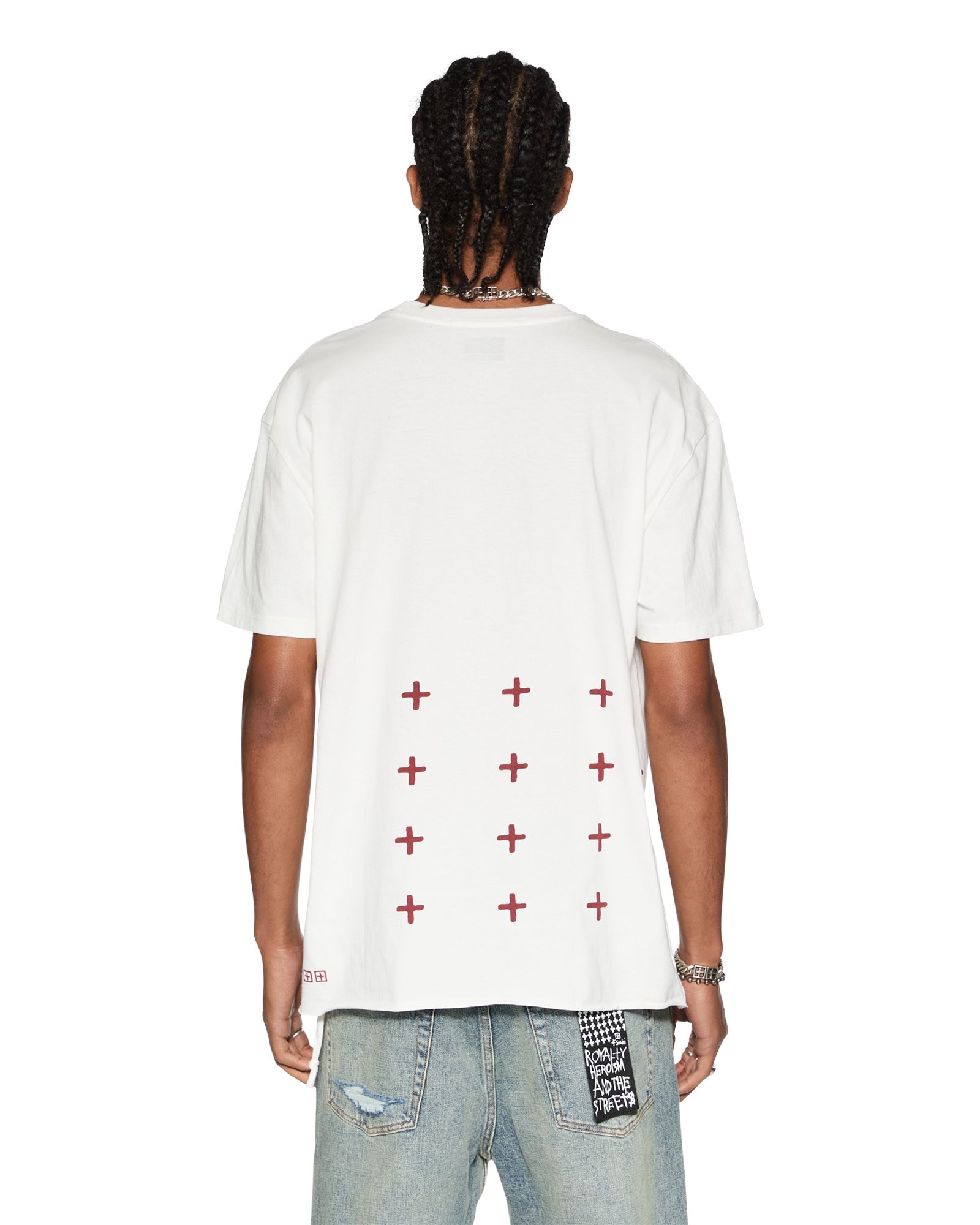 FUEGO BIGGIE SS TEE TRU WHITE